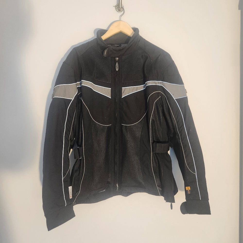 Olympia moto sports armored motorcycle jacket